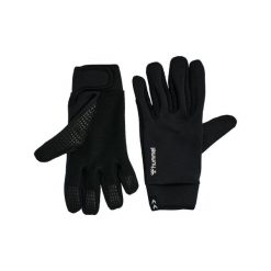 Rękawiczki sportowe dla dorosłych Hummel Warm Player Glove. Czarne rękawiczki damskie Hummel, bez wzorów. Za 99.00 zł.