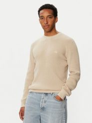 Quiksilver Sweter EQYSW03342 Beżowy Regular Fit. Brązowe swetry męskie Quiksilver, m, bez wzorów, z bawełny, bez kołnierzyka, bez ramiączek. Za 279.99 zł.