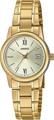 ZEGAREK DAMSKI CASIO LTP-V002G-9B3 + BOX. Zegarki damskie Casio. Za 436.88 zł.