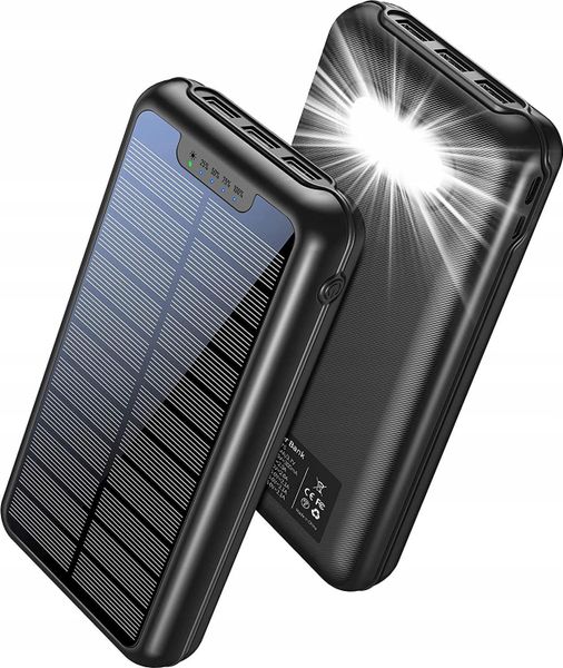 Powerbank Aiko 3xUSB + USB-C 26800mAh Czarny. Czarne powerbanki Aiko. Za 265.00 zł.