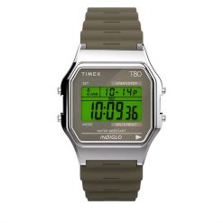 Zegarek Timex. Brązowe zegarki męskie Timex, bez wzorów. Za 319.99 zł.