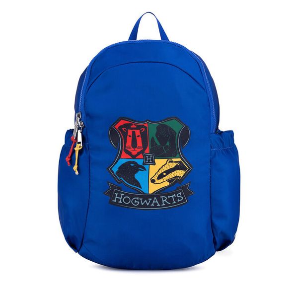 Plecak Harry Potter. Niebieskie plecaki męskie Harry Potter, bez wzorów, sportowe. Za 99.99 zł.
