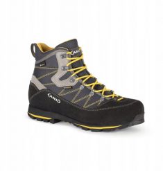 Buty trekkingowe męskie Aku M'S TREKKER LITE III GTX, anthracite/ mustard, 47. Żółte trekkingi męskie Aku, bez zapięcia. Za 687.87 zł.