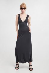 Sukienka EMPORIO ARMANI SWIMWEAR. Sukienki damskie Emporio Armani Swimwear, m, bez wzorów, bez kołnierzyka, bez ramiączek. W wyprzedaży za 382.85 zł.