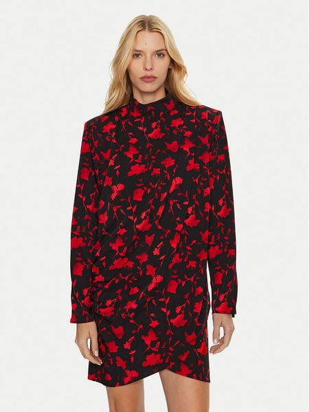 Gestuz Sukienka codzienna Dilara 10909654 Czarny Regular Fit. Czarne sukienki damskie Gestuz, na co dzień, bez wzorów, z syntetyku, bez kołnierzyka, bez ramiączek, proste. Za 379.99 zł.