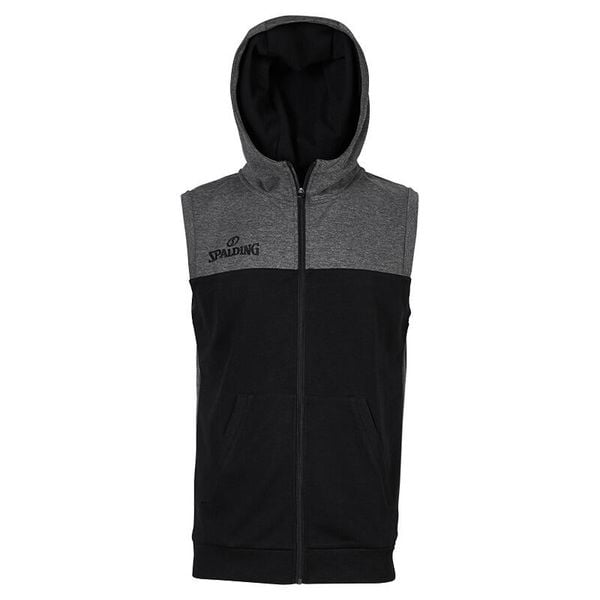 Kurtka Spalding Street Hooded Sleeveless. Czarne kurtki męskie SPALDING, bez wzorów, eleganckie, bez kaptura. Za 225.00 zł.