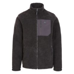 Męska Bluza Polarowa Buck. Niebieskie bluzy sportowe męskie Trespass, na zimę, m, bez wzorów, z polaru, bez kaptura, trekkingowe. Za 216.99 zł.