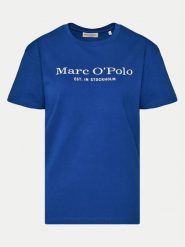 Marc O'Polo T-Shirt 502 2293 51055 Niebieski Regular Fit. Niebieskie t-shirty damskie Marc O'Polo, xs, bez wzorów, z bawełny, bez kołnierzyka, bez ramiączek. Za 79.99 zł.