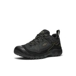 Buty trekkingowe Keen Targhee IV WP. Czarne trekkingi męskie Keen, z gumy, bez zapięcia. Za 640.00 zł.