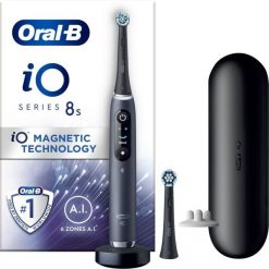 Szczoteczka Oral-B iO Series 8S Onyx Black. Czarne szczoteczki elektryczne Oral-B. Za 996.44 zł.