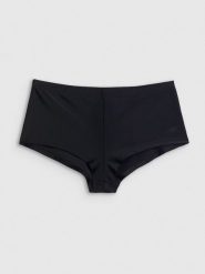 4F Dół od bikini damski - czarny L. Czarne bikini 4F, l, bez wzorów, z materiału. Za 69.99 zł.