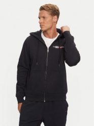 Tommy Hilfiger Bluza Flag Embro MW0MW35540 Granatowy Regular Fit. Niebieskie bluzy męskie Tommy Hilfiger, m, bez wzorów, z syntetyku, bez ramiączek, bez kaptura. Za 489.99 zł.