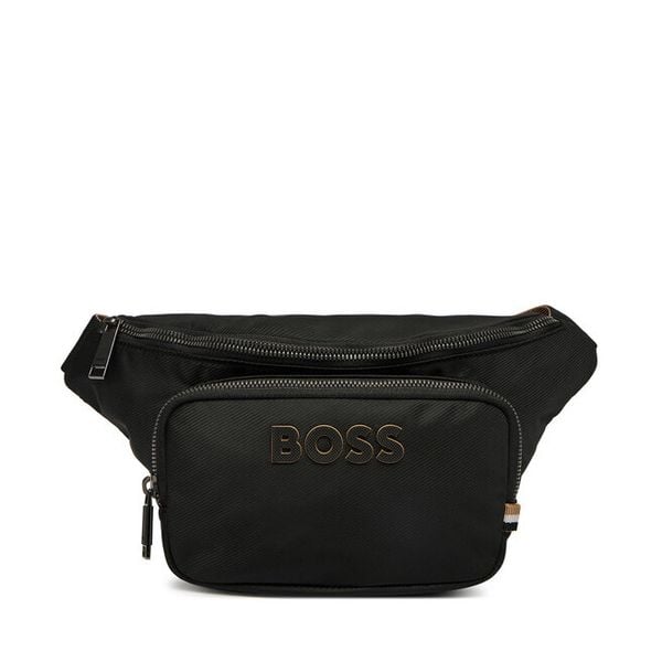 Nerka BOSS. Czarne saszetki i nerki męskie Boss, bez wzorów. Za 499.99 zł.