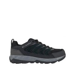 Buty trekkingowe Columbia Strata Trail™ Czarny. Czarne trekkingi męskie Columbia, ze skóry, bez zapięcia. Za 409.30 zł.