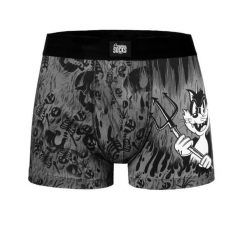 Bokserki American Socks Zły Kot. Bokserki męskie AMERICAN SOCKS, bez wzorów. Za 101.10 zł.