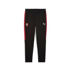 Spodnie dresowe Stade Rennais Evostripe. Czarne spodnie sportowe męskie Puma, bez wzorów, z dresówki, do piłki nożnej. W wyprzedaży za 280.00 zł.