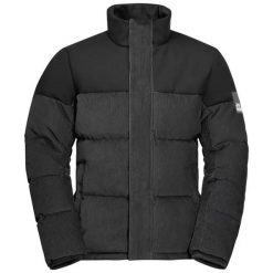 KURTKA ZIMOWA MĘSKA Jack Wolfskin NATURE CORDUROY JACKET W 1206171_635. Czarne kurtki męskie Jack Wolfskin, na zimę, m, bez wzorów, z dresówki, sportowe, bez kaptura. Za 1,059.01 zł.