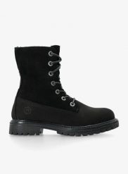 Buty outdoor damskie Lumberjack River 2. Czarne obuwie trekkingowe damskie Lumberjack, z materiału, bez zapięcia. Za 299.99 zł.