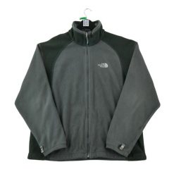 Second life - Kurtka polarowa męska The North Face szara - Stan bardzo dobry. Szare kurtki męskie The North Face, l, bez wzorów, z materiału, sportowe, bez kaptura. Za 153.32 zł.