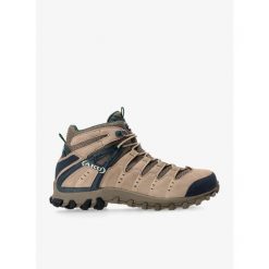 Buty turystyczne męskie AKU Alterra Lite Mid GTX. Brązowe buty zimowe męskie Aku, bez wzorów, bez obcasa, bez zapięcia. Za 660.99 zł.