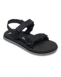 Sandały dla Mężczyzn MONKEY CAGED Czarny. Czarne sandały męskie Quiksilver, bez wzorów, z gumy, bez zapięcia. Za 189.99 zł.