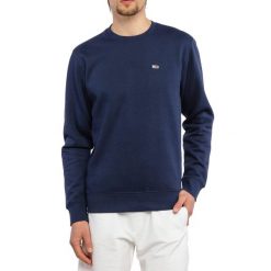 Bluza męska sportowa Tommy Hilfiger TJM REGULAR FLEECE. Niebieskie bluzy sportowe męskie Tommy Hilfiger, m, bez wzorów, bez kaptura. W wyprzedaży za 249.00 zł.