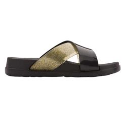 Klapki basenowe damskie Coqui Nela. Czarne klapki damskie Coqui, na lato, bez wzorów, eleganckie, bez obcasa, na platformie, bez zapięcia. Za 64.00 zł.