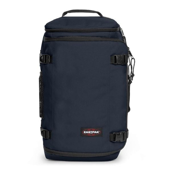 Plecak Eastpak Carry. Niebieskie plecaki męskie Eastpak, bez wzorów, z materiału, eleganckie. Za 373.50 zł.