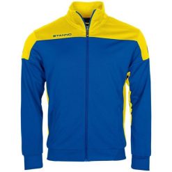 Bluza dresowa zapinana na zamek błyskawiczny Stanno Pride. Niebieskie bluzy damskie STANNO, m, bez wzorów, z dresówki, eleganckie, bez ramiączek, bez kaptura. Za 242.00 zł.