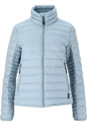 Damska kurtka puchowa Whistler Edge. Niebieskie kurtki sportowe damskie Whistler, uniwersalny, bez wzorów, z materiału, bez ramiączek, bez kaptura, trekkingowe. Za 378.85 zł.