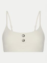 Tommy Hilfiger Góra od bikini UW0UW05815 Écru. Bikini Tommy Hilfiger, l, bez wzorów, z syntetyku. Za 129.99 zł.