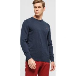 Timberland Sweter Williams River Crew , granatowy, rozmiar M. Niebieskie swetry męskie Timberland, m, z aplikacjami, z bawełny, bez kołnierzyka, bez ramiączek. Za 329.99 zł.