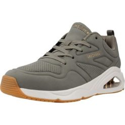 Buty Kobieta Skechers Tres-Air Uno szary. Zielone obuwie sportowe damskie Skechers, bez wzorów, bez zapięcia. Za 291.99 zł.