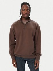HUGO Bluza Durty244 50525881 Brązowy ciemny Relaxed Fit. Brązowe bluzy męskie Hugo, l, bez wzorów, z bawełny, bez ramiączek, bez kaptura. Za 449.99 zł.
