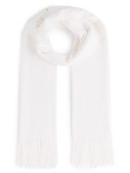 Marie Lund Szalik Kobiety Sztuczne włókno biały, ONE SIZE. Białe szaliki damskie Marie Lund, bez wzorów, z włókna. Za 199.95 zł.