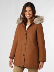 Tommy Hilfiger Parka Kobiety Sztuczne włókno brązowy, XXXL. Brązowe parki damskie Tommy Hilfiger, bez wzorów, z włókna, bez kaptura. Za 1,299.95 zł.