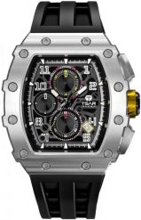 Zegarek męski Tsar Bomba TB8204Q-13 czarny. Czarne zegarki męskie NoName, bez wzorów. Za 999.00 zł.