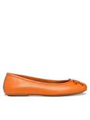 Geox Baleriny D Palmaria D25MUB 000TU C2008 Pomarańczowy. Brązowe balerinki damskie Geox, bez wzorów, ze skóry, bez obcasa, bez zapięcia. Za 209.99 zł.