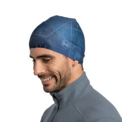 Czapka BUFF THERMONET BEANIE SYNTH. Niebieskie czapki damskie Buff, bez wzorów, sportowe. Za 78.65 zł.