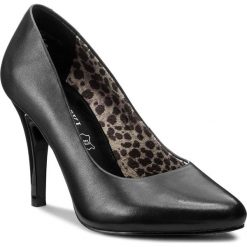 Czółenka i Szpilki LASOCKI W16SS125-10Z. Czarne szpilki damskie Lasocki, bez wzorów, ze skóry, bez obcasa, na szpilce, bez zapięcia. Za 179.99 zł.