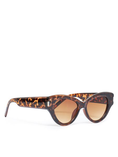 Pieces Okulary przeciwsłoneczne Tina 17156911 Brązowy. Brązowe okulary przeciwsłoneczne damskie Pieces. Za 39.99 zł.