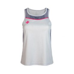 Koszulka PARMA, oddychający i szybkoschnący techniczny top do uprawiania sportu. Czerwone bluzki damskie IZAS, bez wzorów, z materiału, casualowe, bez kołnierzyka, bez ramiączek. W wyprzedaży za 95.61 zł.