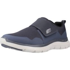 Tenisówki Skechers Model Flex Advantage 4.0 Kolor Szary. Szare trampki męskie Skechers, bez wzorów, z tkaniny, bez zapięcia. Za 321.31 zł.