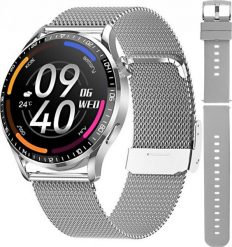 Smartwatch Hagen HC27.111.1411.2312 Srebrny. Szare zegarki smartwatch Hagen, bez wzorów. Za 485.00 zł.