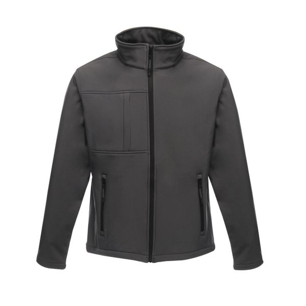 Męska Kurtka Soft Shell Octagon II. Czarne kurtki męskie Regatta, m, bez wzorów, bez kaptura. Za 187.99 zł.
