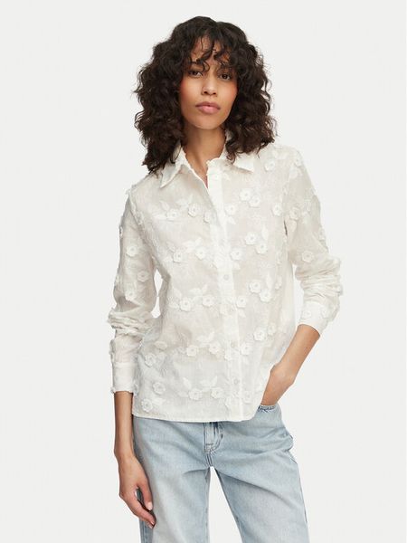 Artigli Koszula ACCA004583 Biały Regular Fit. Białe koszule damskie Artigli, bez wzorów, z syntetyku, bez kołnierzyka, bez ramiączek. Za 274.99 zł.