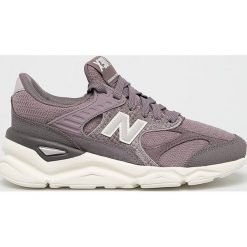 New Balance - Buty. Fioletowe obuwie sportowe damskie New Balance, bez wzorów, z gumy, z okrągłym noskiem, bez zapięcia. W wyprzedaży za 379.90 zł.
