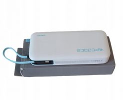 Powerbank Cuktech Powerbank Cuktech CUKP200NGLLG 55W 20000mAh z wbudowanym kablem USB-C - biały. Białe powerbanki Cuktech. Za 105.87 zł.