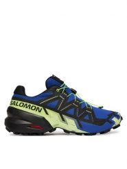 Salomon Buty do biegania Speedcross 6 L49145100 Niebieski. Niebieskie buty sportowe męskie Salomon, bez wzorów, z materiału, bez zapięcia, do biegania. Za 639.99 zł.