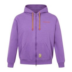 Bluza z kapturem i zamkiem błyskawicznym Endura Forty1Thirty. Fioletowe bluzy damskie ENDURA, bez wzorów, bez ramiączek, z kapturem. Za 472.99 zł.